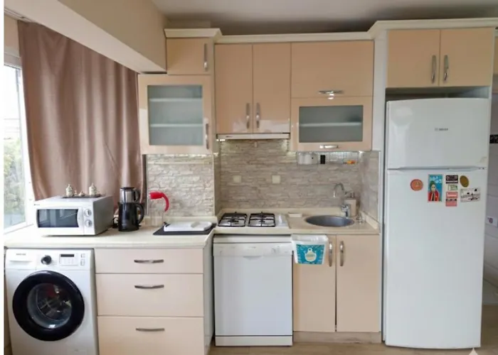 דירה Kusadasi Denize Ve Plaja Sifir, Afife Apart *